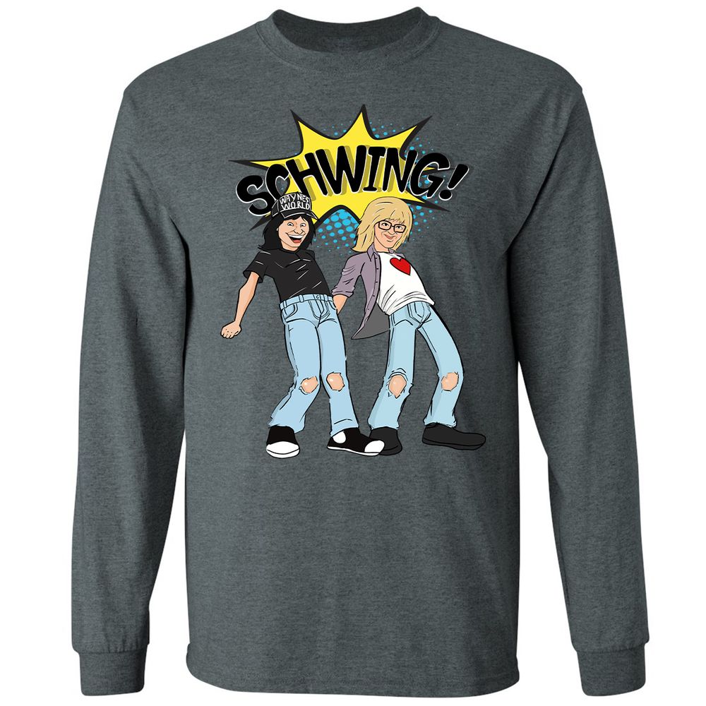 Long Sleeve T-Shirt - EBQ3QCQZ - Dark Heather - 15