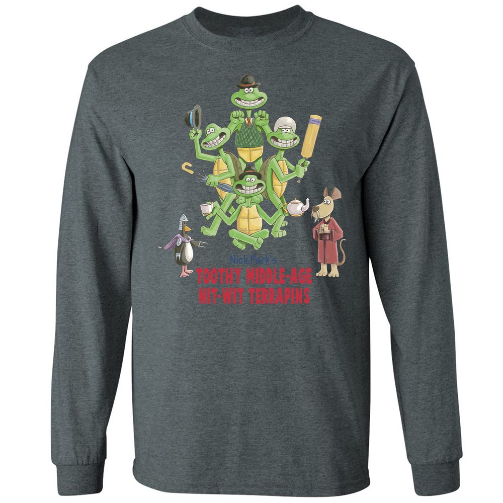 Long Sleeve T-Shirt - 1M3VG2J1 - Dark Heather - 15
