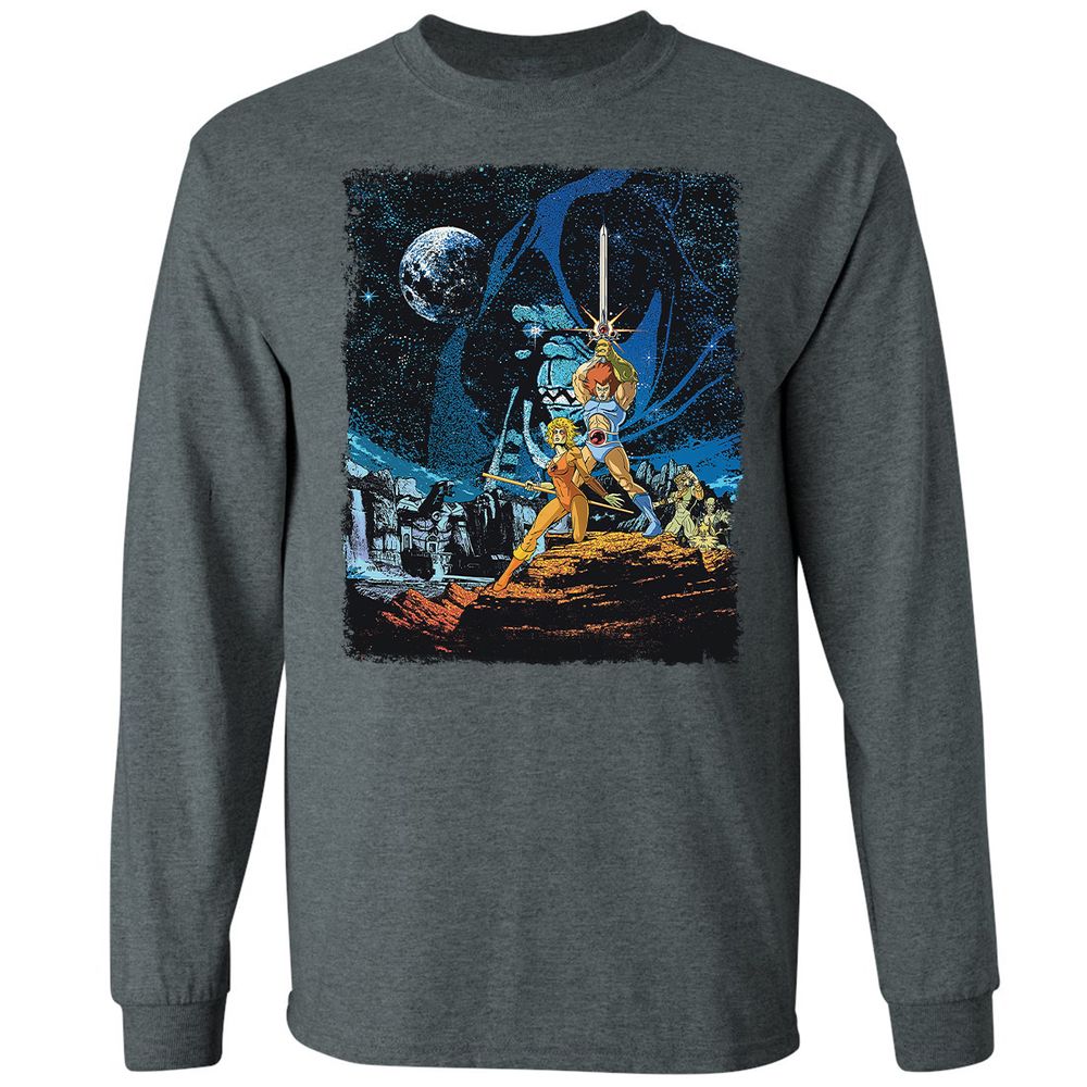 Long Sleeve T-Shirt - R8C8JHJJ - Dark Heather - 15