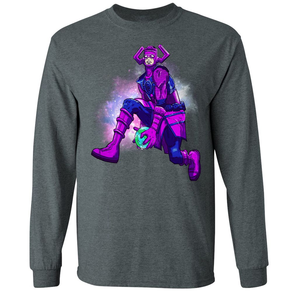 Long Sleeve T-Shirt - A6LGWJ19 - Dark Heather - 15