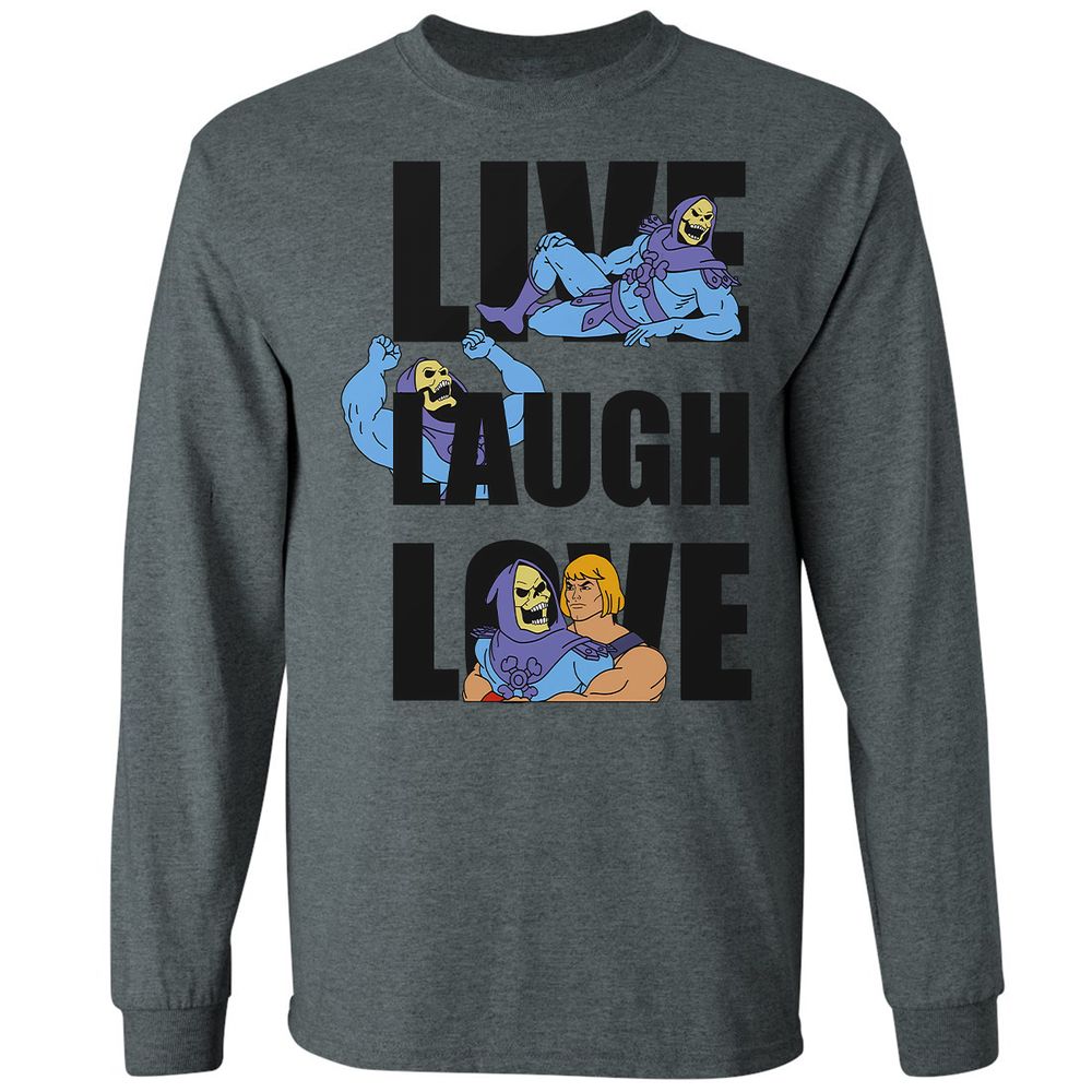 Long Sleeve T-Shirt - VQFB7XNY - Dark Heather - 15