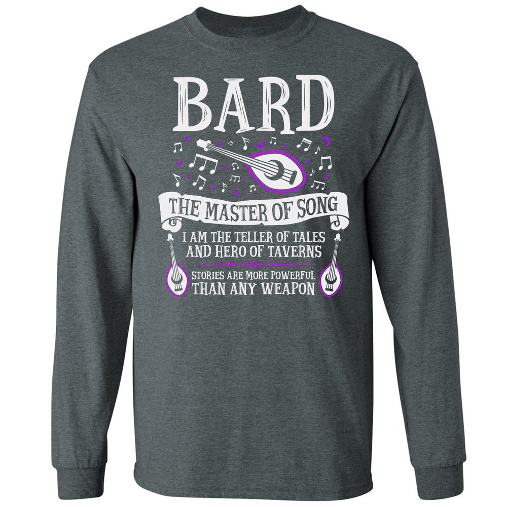 Long Sleeve T-Shirt - UM99ZAVQ - Dark Heather - 15