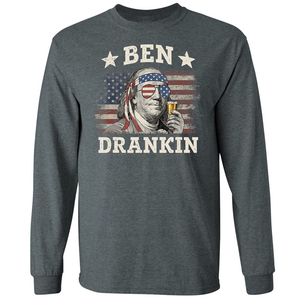 Long Sleeve T-Shirt - 44BJUVNP - Dark Heather - 15