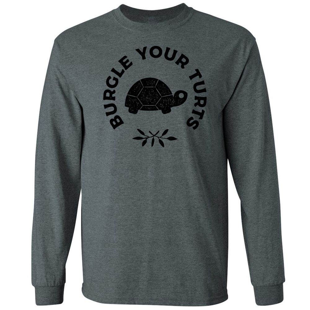 Long Sleeve T-Shirt - 3DT9R1K6 - Dark Heather - 15