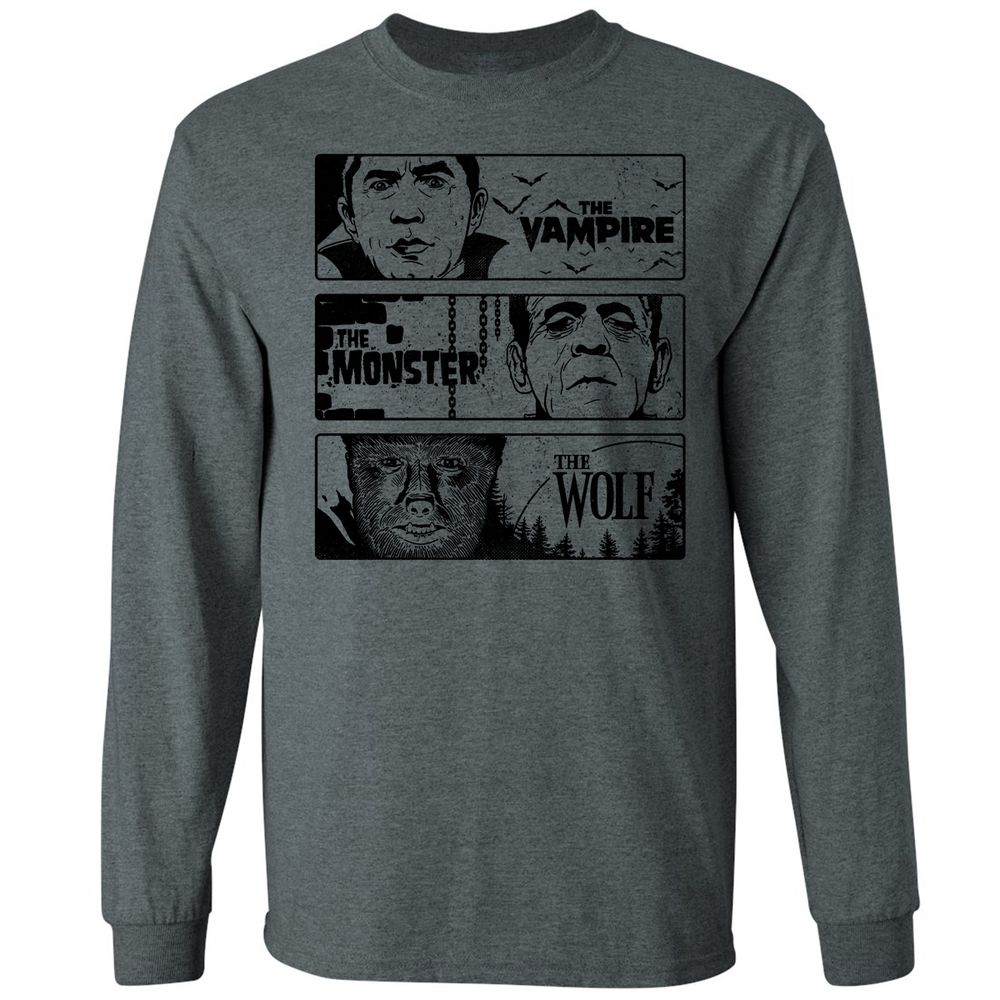 Long Sleeve T-Shirt - XYJN5Z32 - Dark Heather - 15