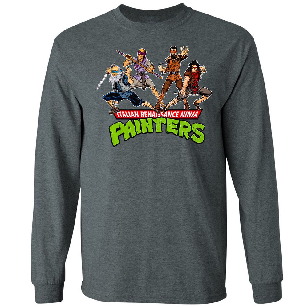 Long Sleeve T-Shirt - FDGGZ4P7 - Dark Heather - 15