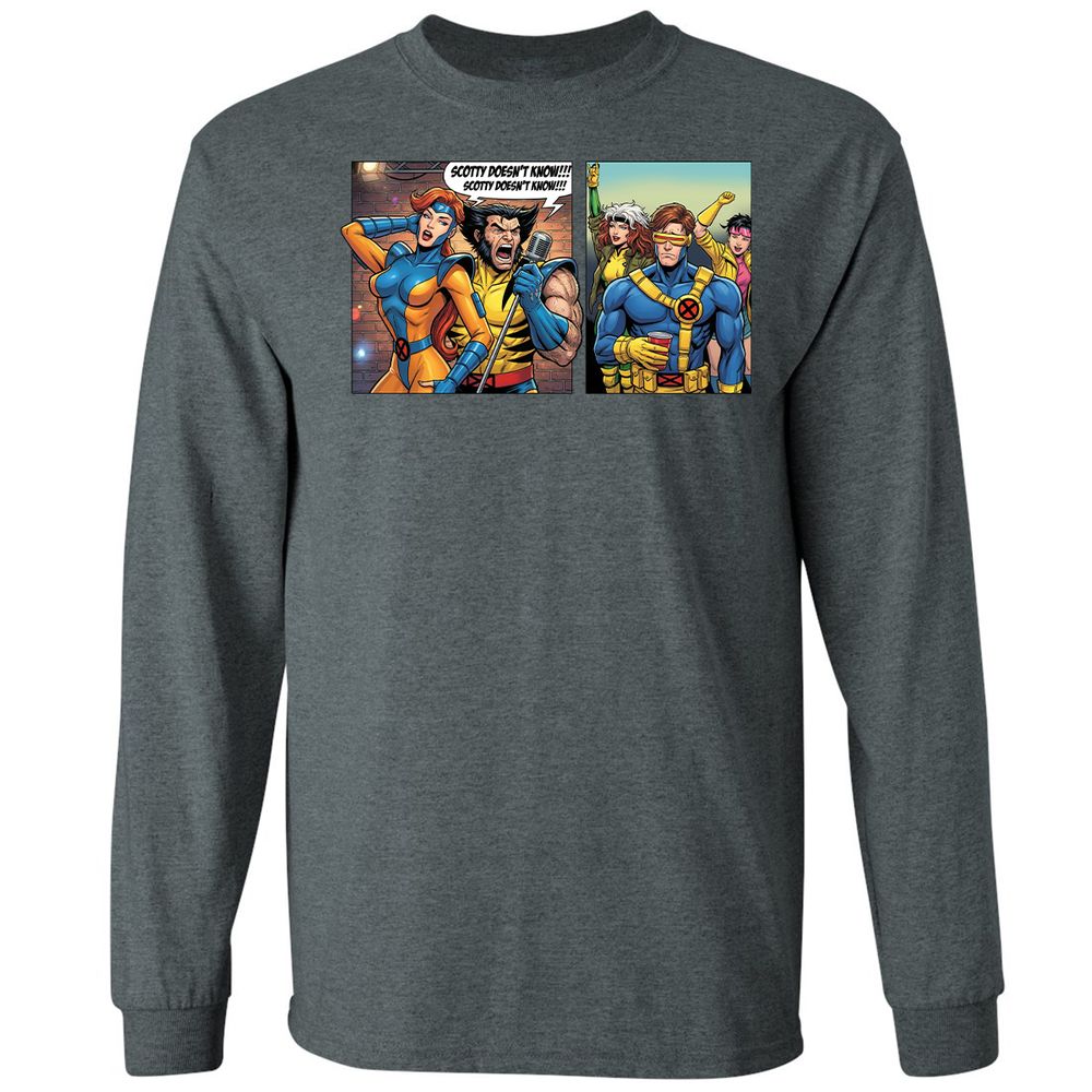 Long Sleeve T-Shirt - 9T4ANNYE - Dark Heather - 15