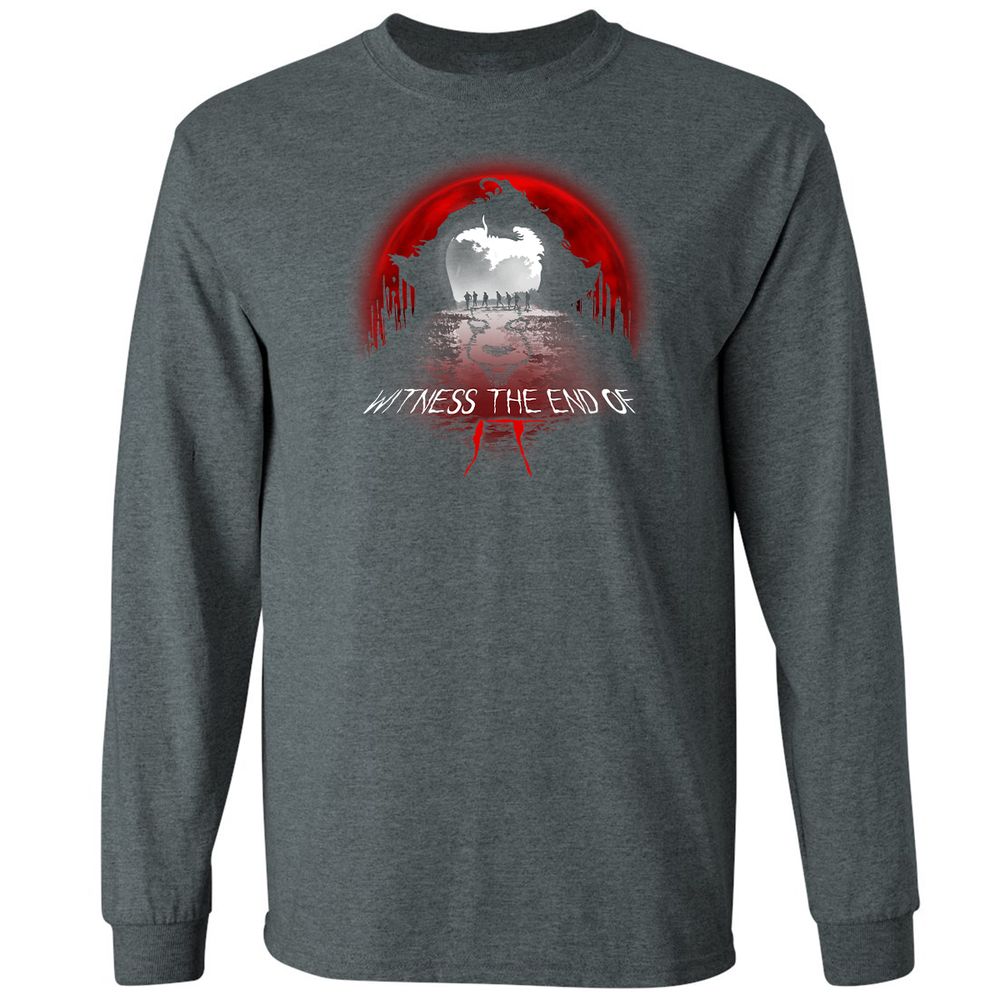 Long Sleeve T-Shirt - HMG8GBY8 - Dark Heather - 15