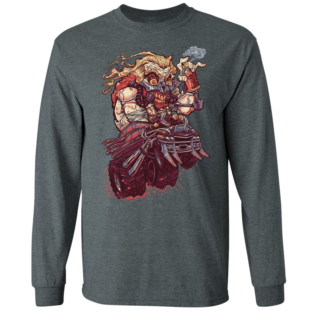 Long Sleeve T-Shirt - NFW74JVA - Dark Heather - 15