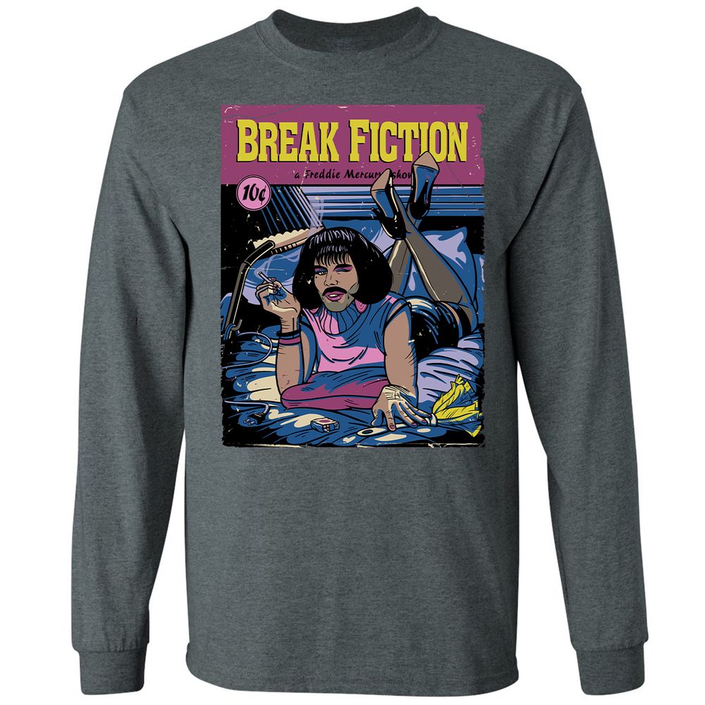 Long Sleeve T-Shirt - FARCC7UP - Dark Heather - 15