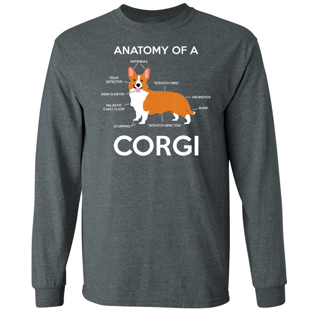 Long Sleeve T-Shirt - CPXR5V93 - Dark Heather - 15