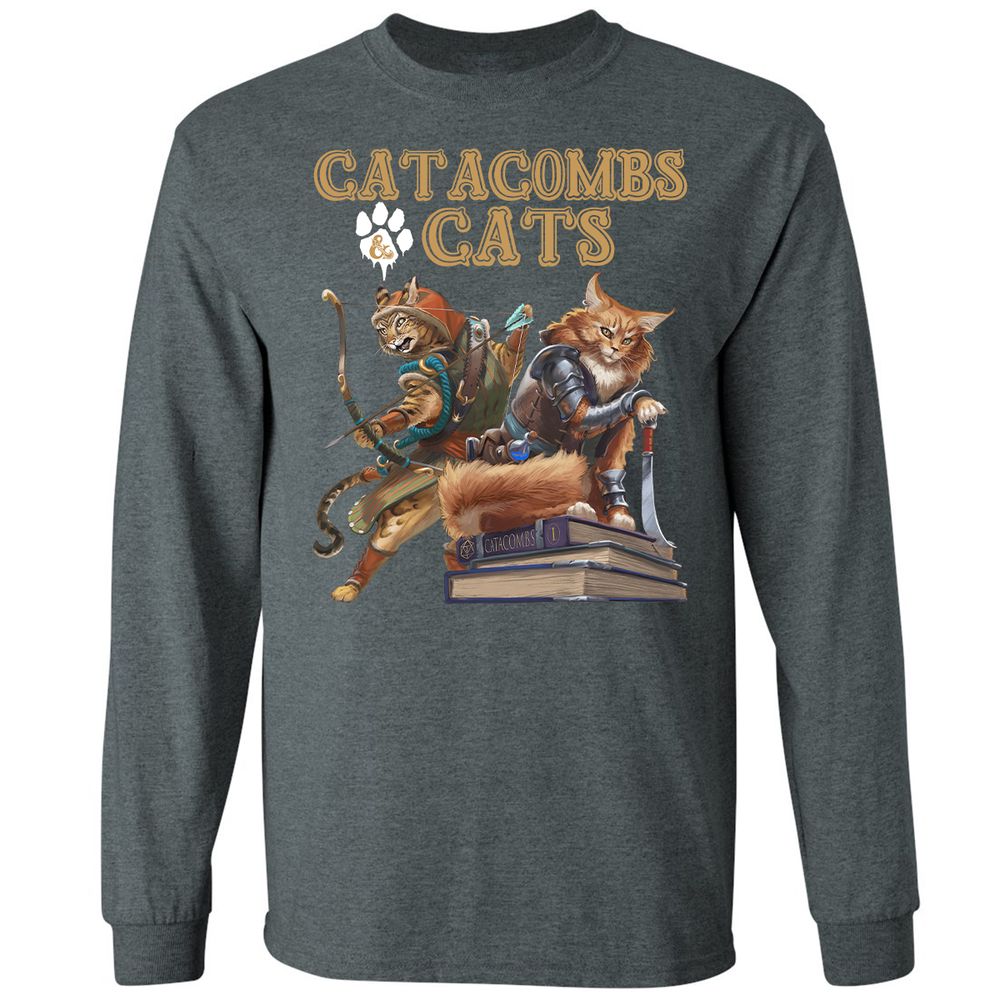 Long Sleeve T-Shirt - ZQMR66SQ - Dark Heather - 15