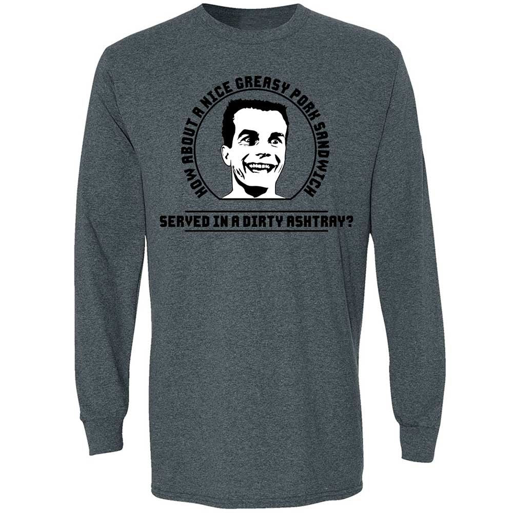 Long Sleeve T-Shirt - MZQAFLLB - Dark Heather - 15