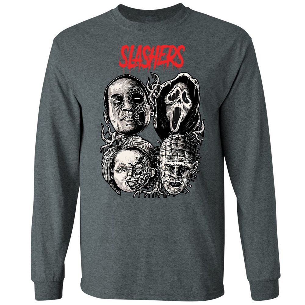 Long Sleeve T-Shirt - GFHQT73Z - Dark Heather - 15