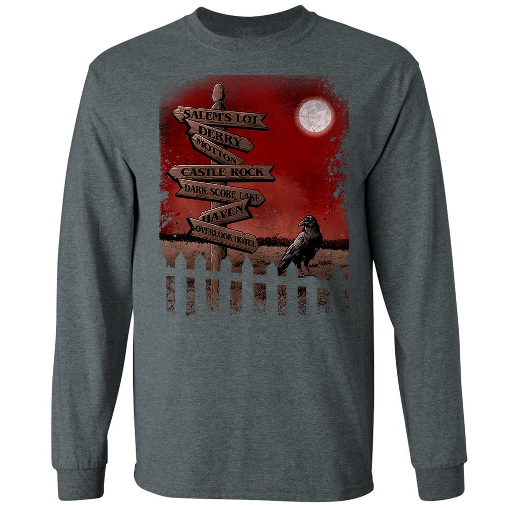 Long Sleeve T-Shirt - VPJMYFL9 - Dark Heather - 15