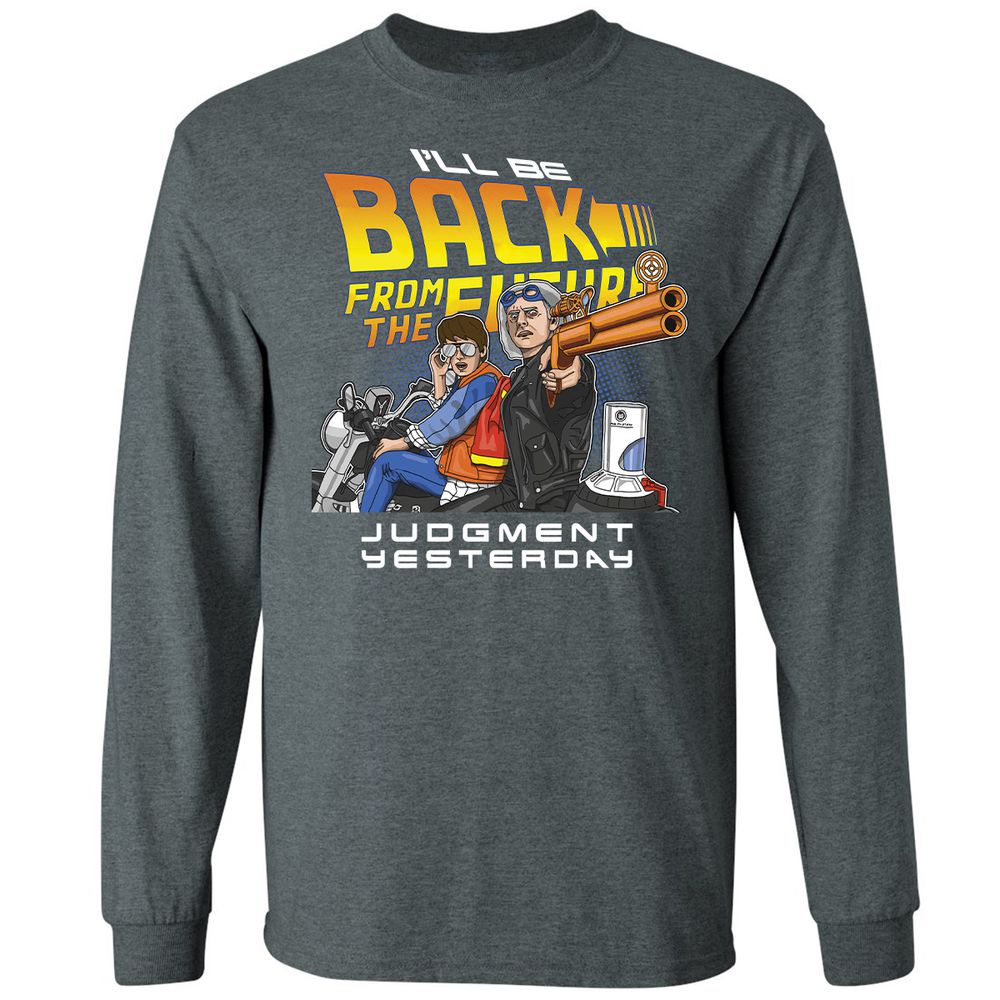 Long Sleeve T-Shirt - NVUNDQ2F - Dark Heather - 15