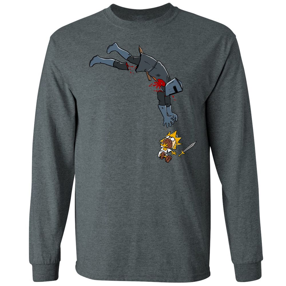 Long Sleeve T-Shirt - 6YJKRX83 - Dark Heather - 15