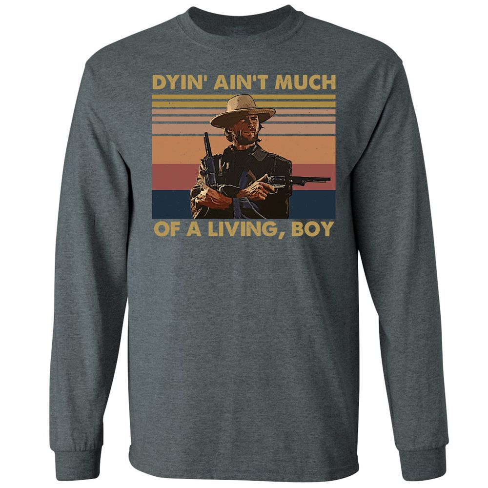 Long Sleeve T-Shirt - ZPZEGYJU - Dark Heather - 15