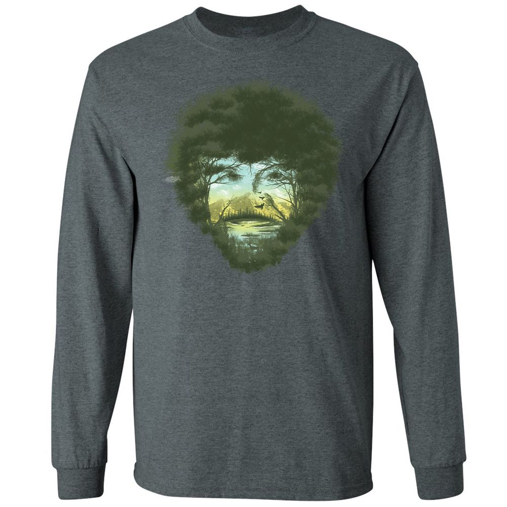 Long Sleeve T-Shirt - HVU22V1S - Dark Heather - 15