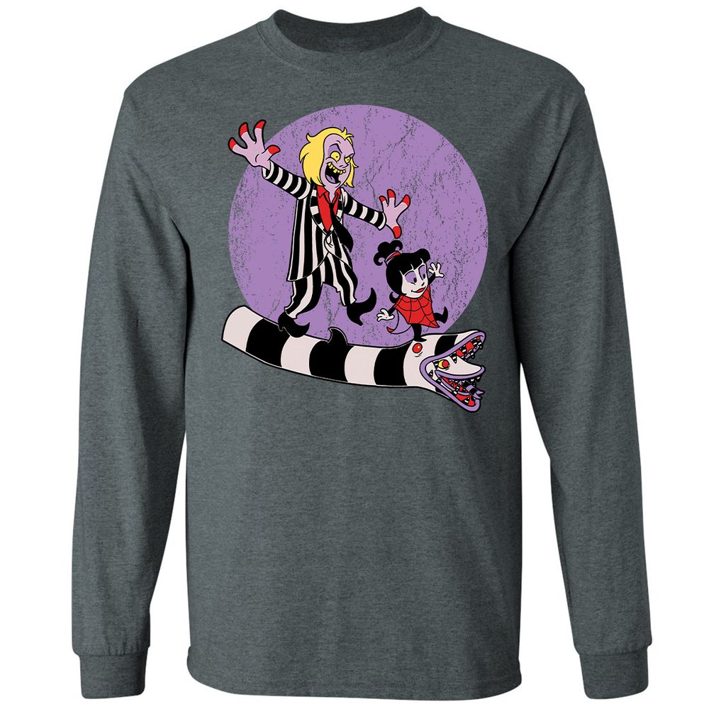 Long Sleeve T-Shirt - NQ61YHGP - Dark Heather - 15