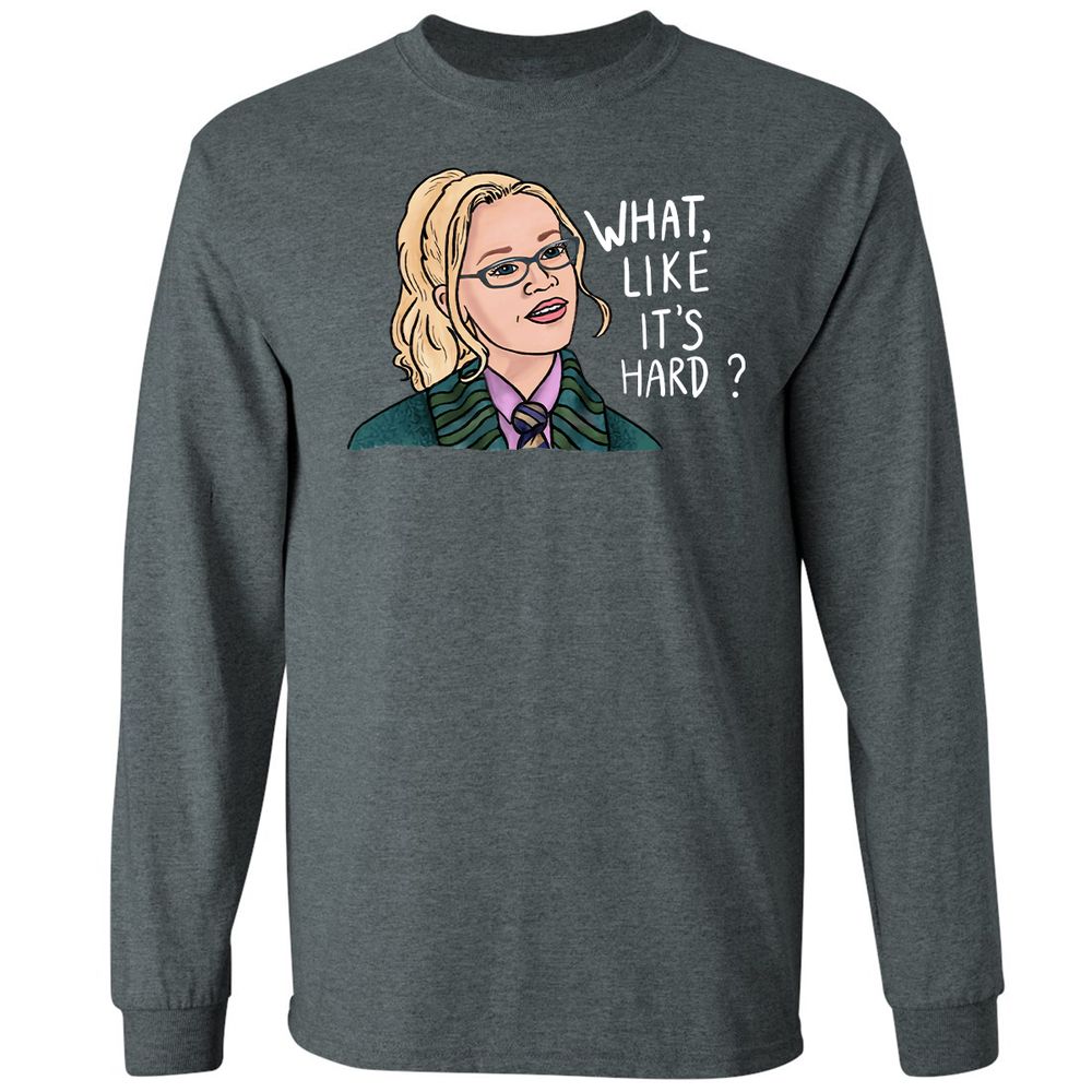 Long Sleeve T-Shirt - E83M73D2 - Dark Heather - 15