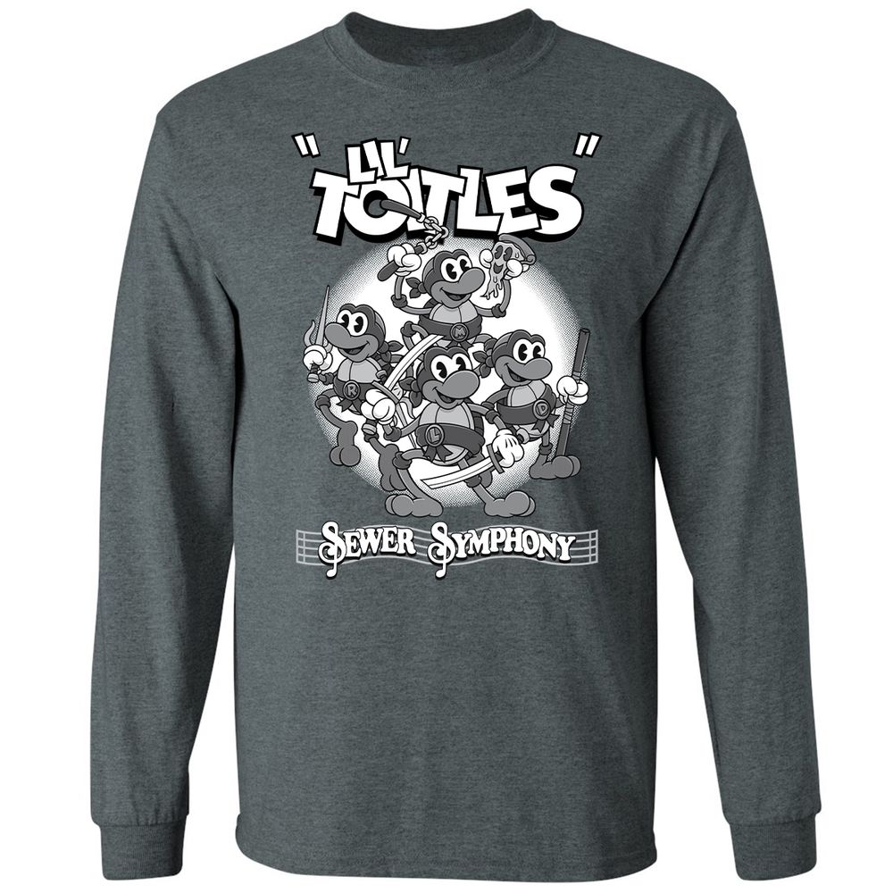 Long Sleeve T-Shirt - 7ZAPM49Y - Dark Heather - 15