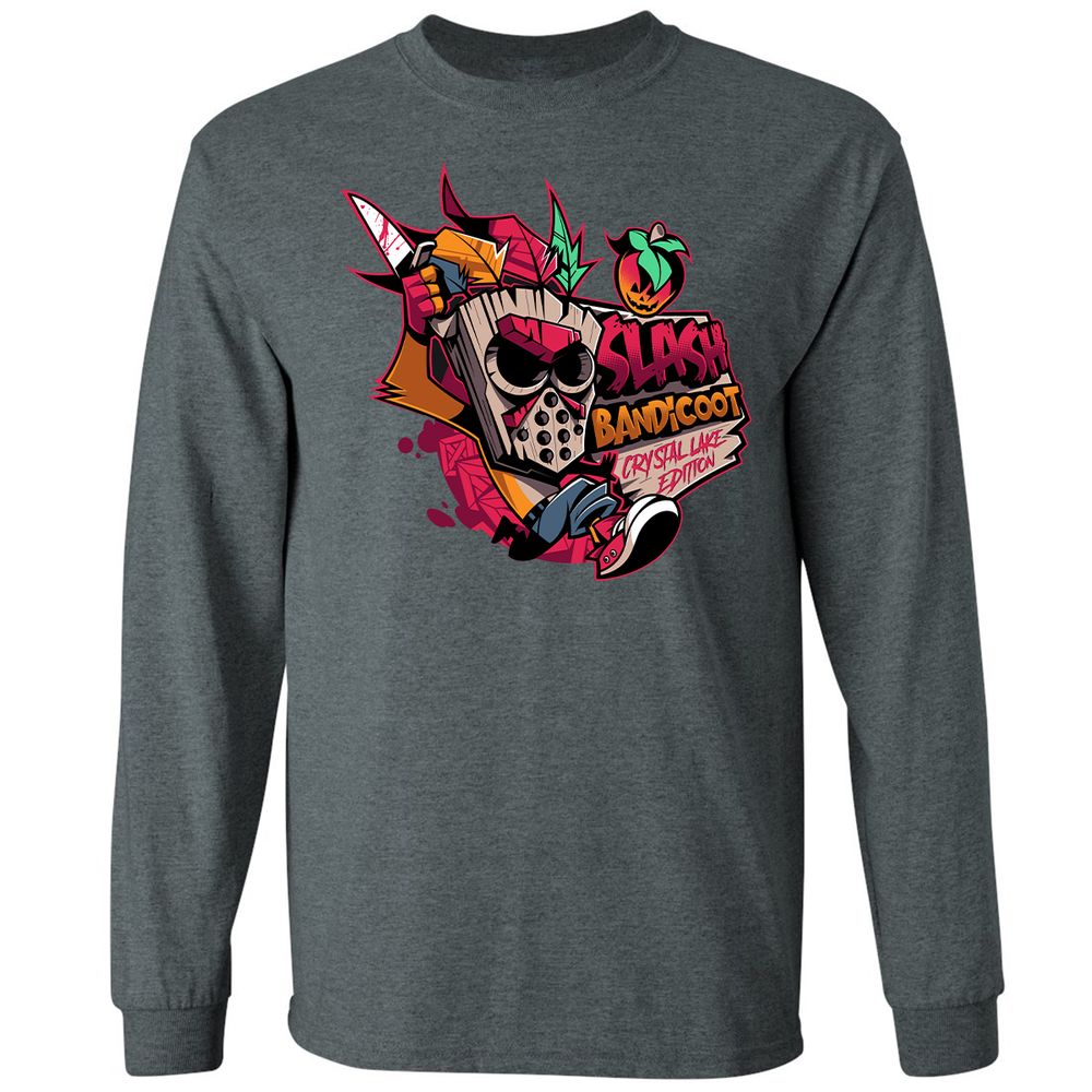 Long Sleeve T-Shirt - FLMZM9L1 - Dark Heather - 15