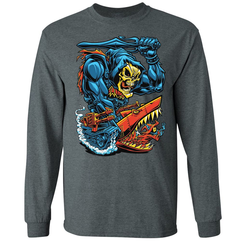 Long Sleeve T-Shirt - NREY14XK - Dark Heather - 15