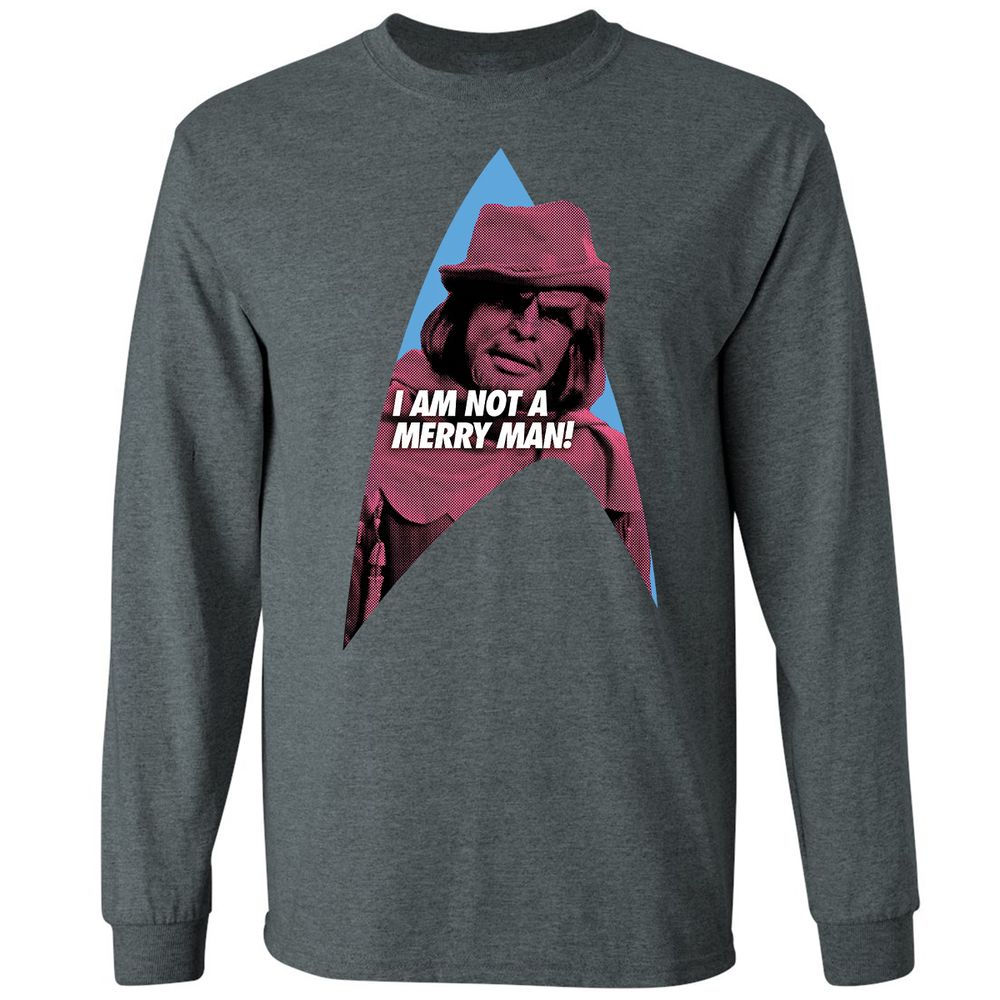 Long Sleeve T-Shirt - CY9GZADU - Dark Heather - 15