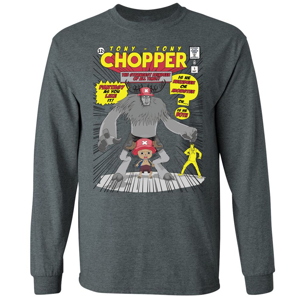 Long Sleeve T-Shirt - SJ7Z1CY7 - Dark Heather - 15