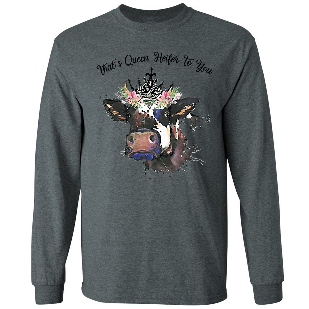 Long Sleeve T-Shirt - HUT9X2HF - Dark Heather - 15