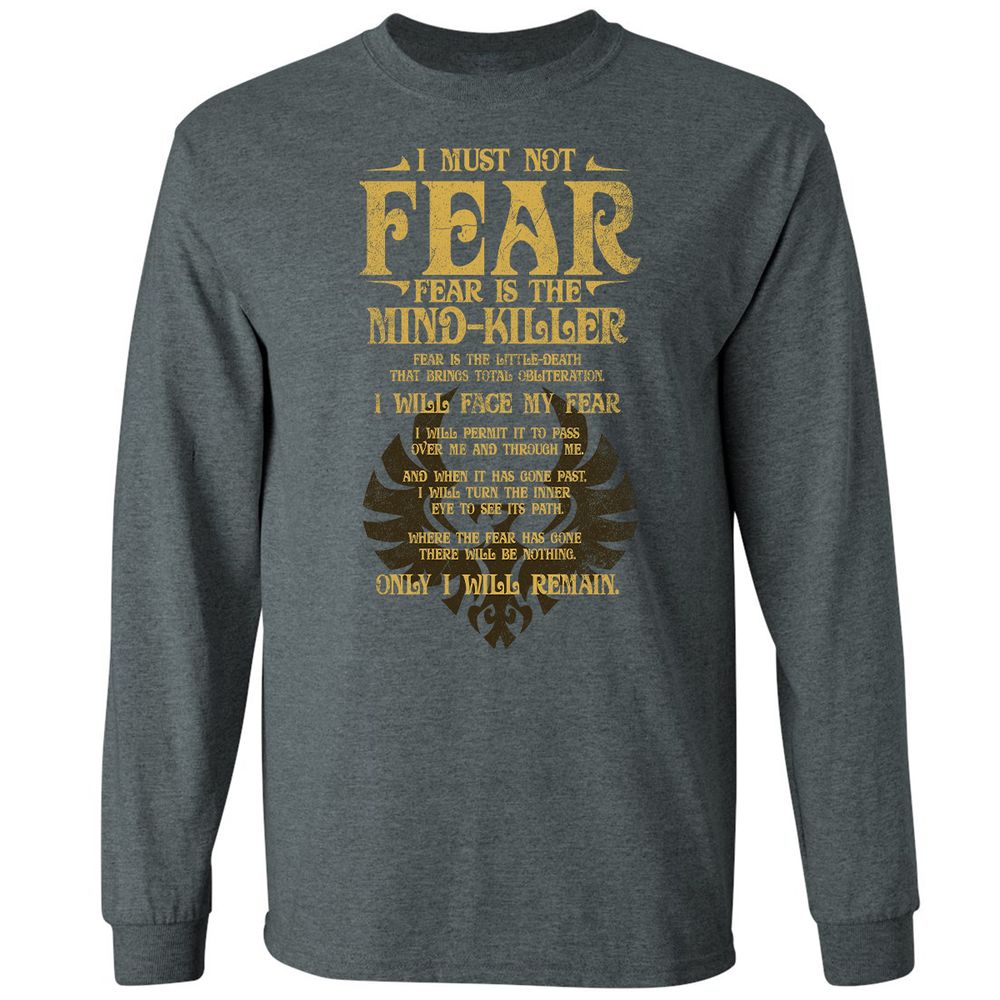 Long Sleeve T-Shirt - TKQRB659 - Dark Heather - 15