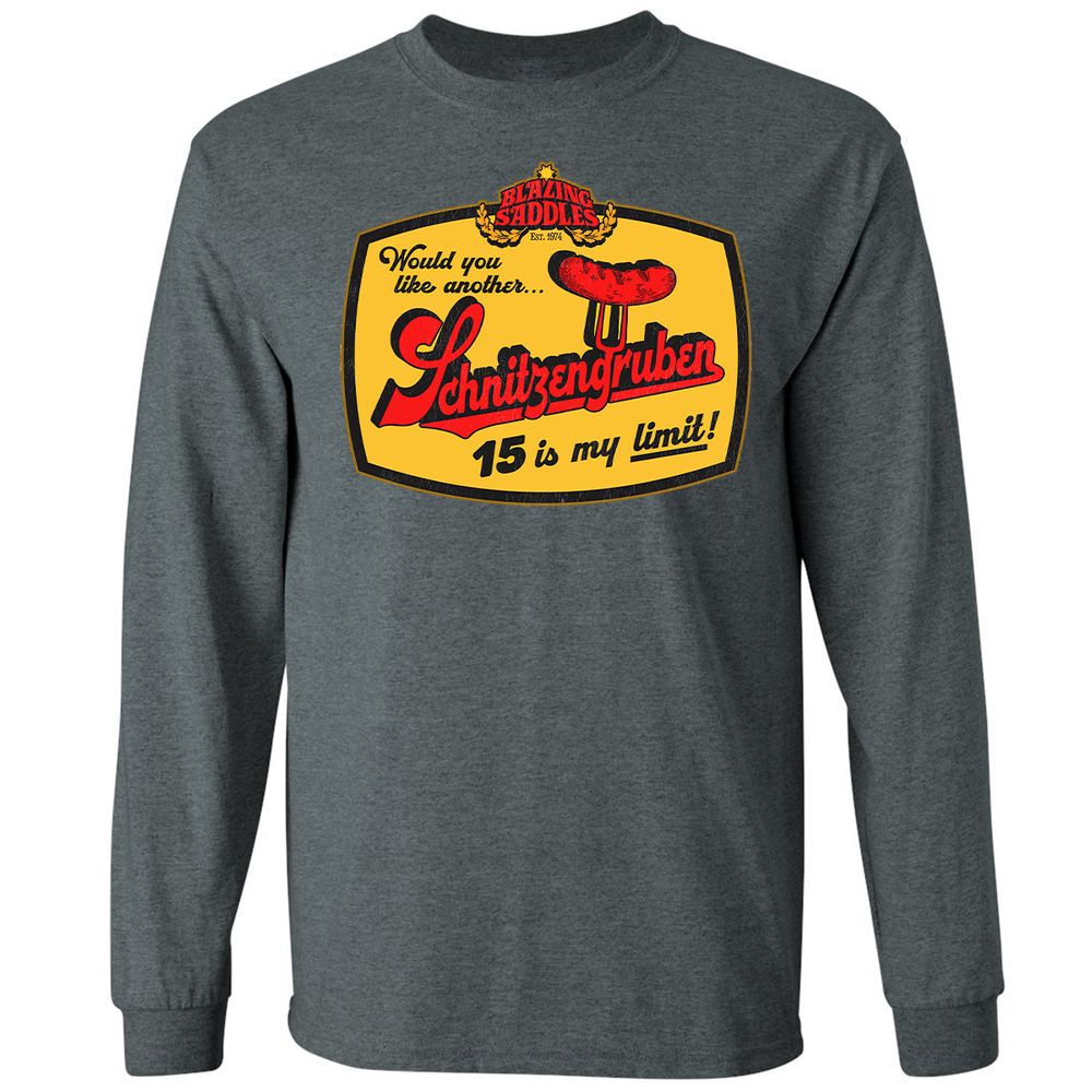Long Sleeve T-Shirt - BJG66XCK - Dark Heather - 15