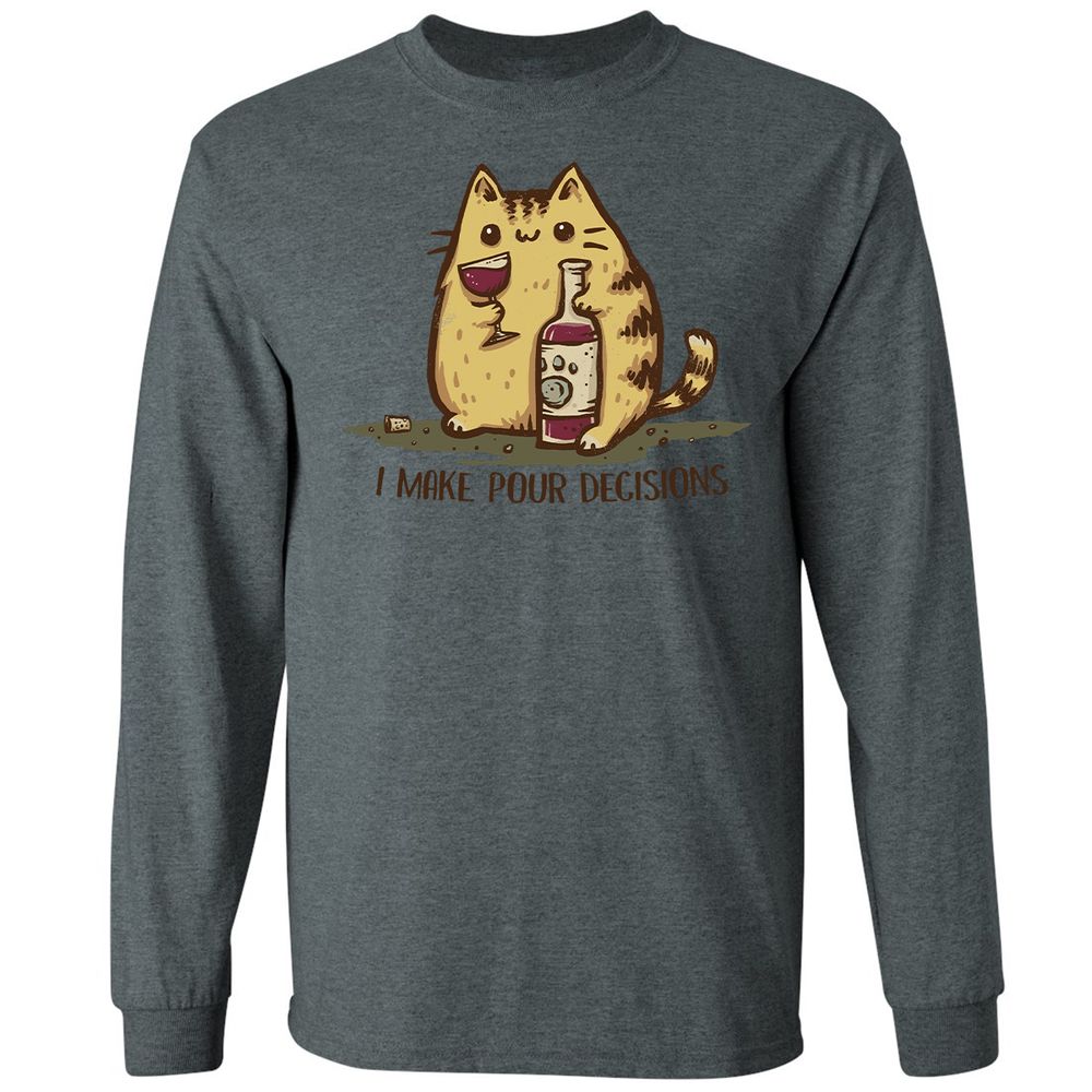 Long Sleeve T-Shirt - JYPY9VT3 - Dark Heather - 15