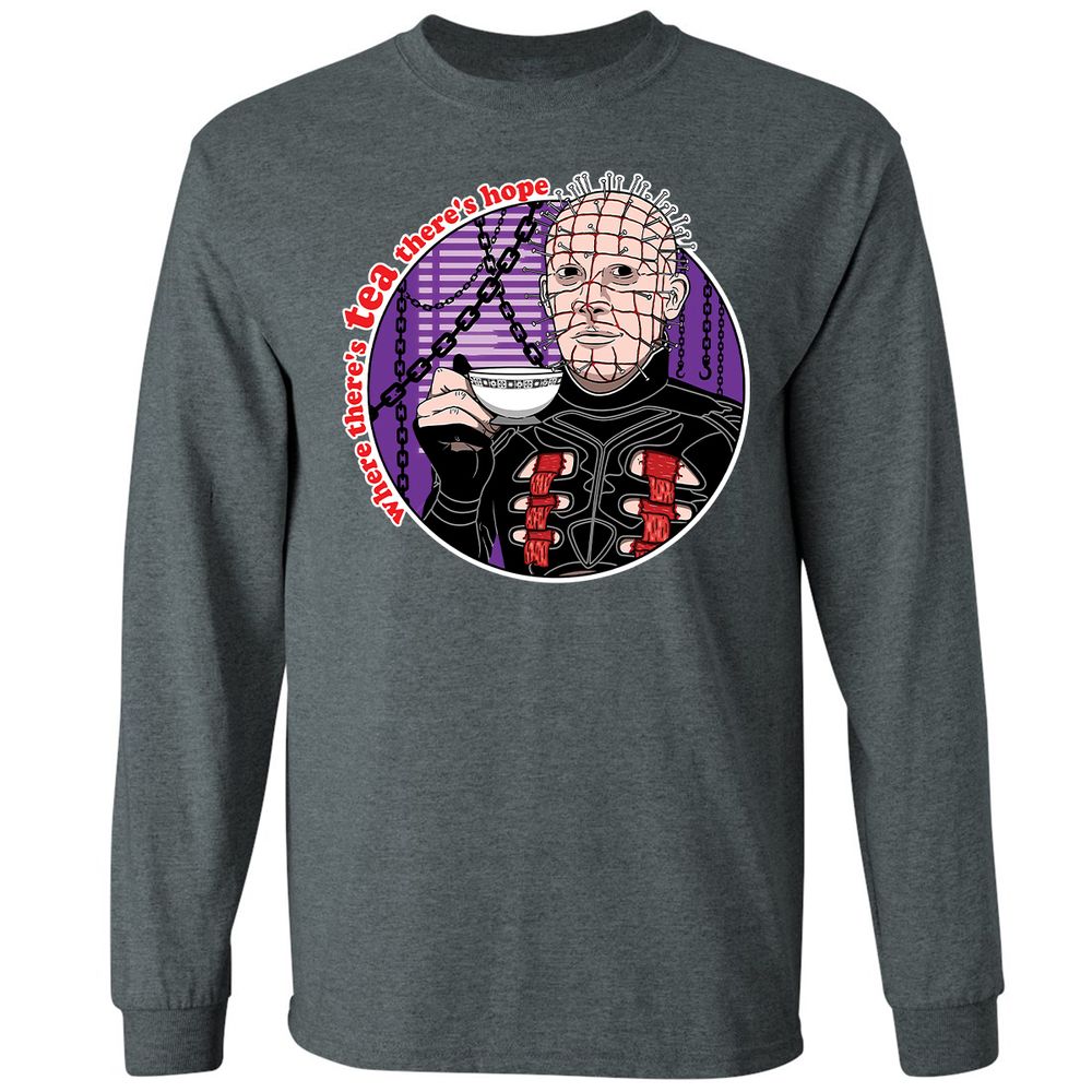 Long Sleeve T-Shirt - TZYPBHEH - Dark Heather - 15