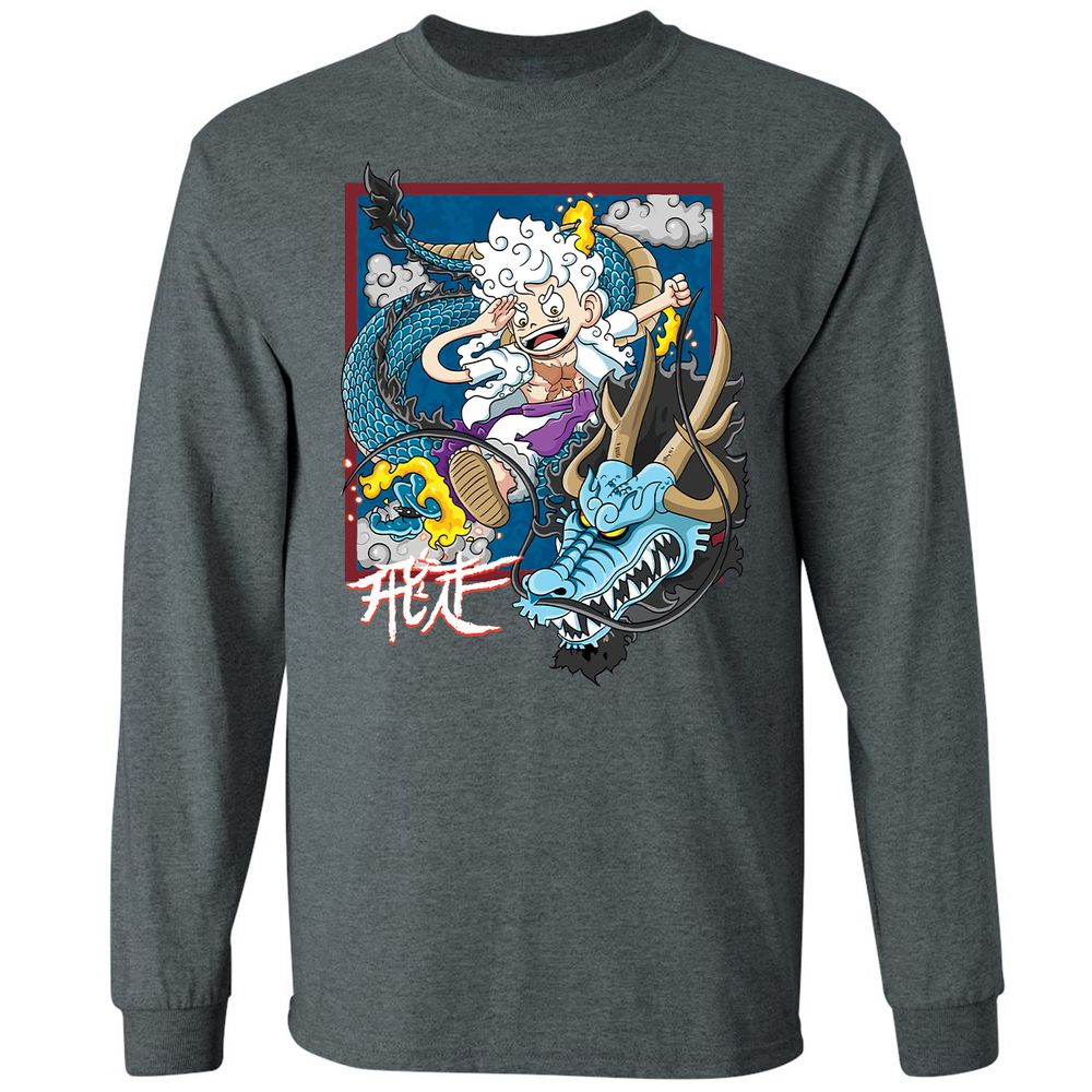 Long Sleeve T-Shirt - FH91H2Y5 - Dark Heather - 15