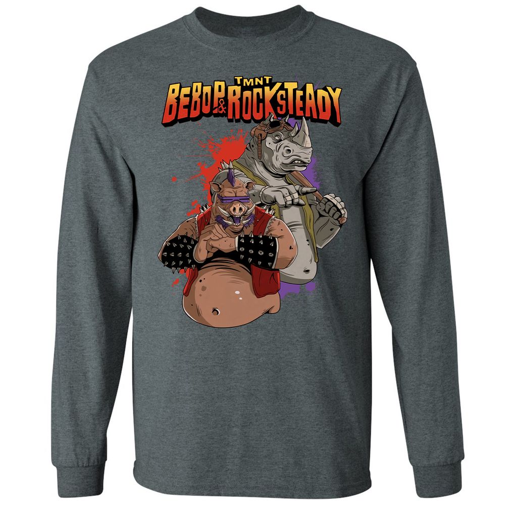 Long Sleeve T-Shirt - VQTGAFCY - Dark Heather - 15