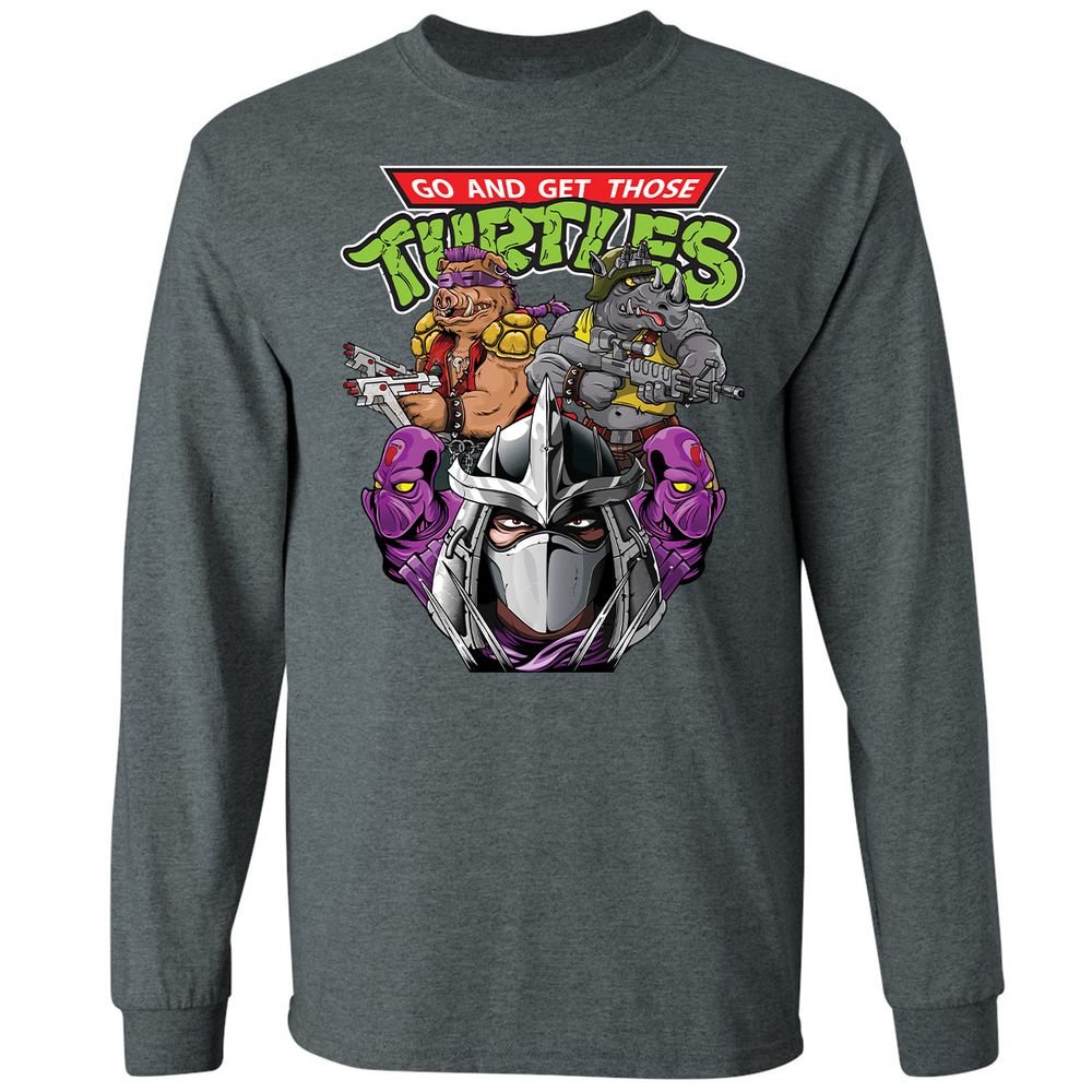 Long Sleeve T-Shirt - F3D4SPWQ - Dark Heather - 15