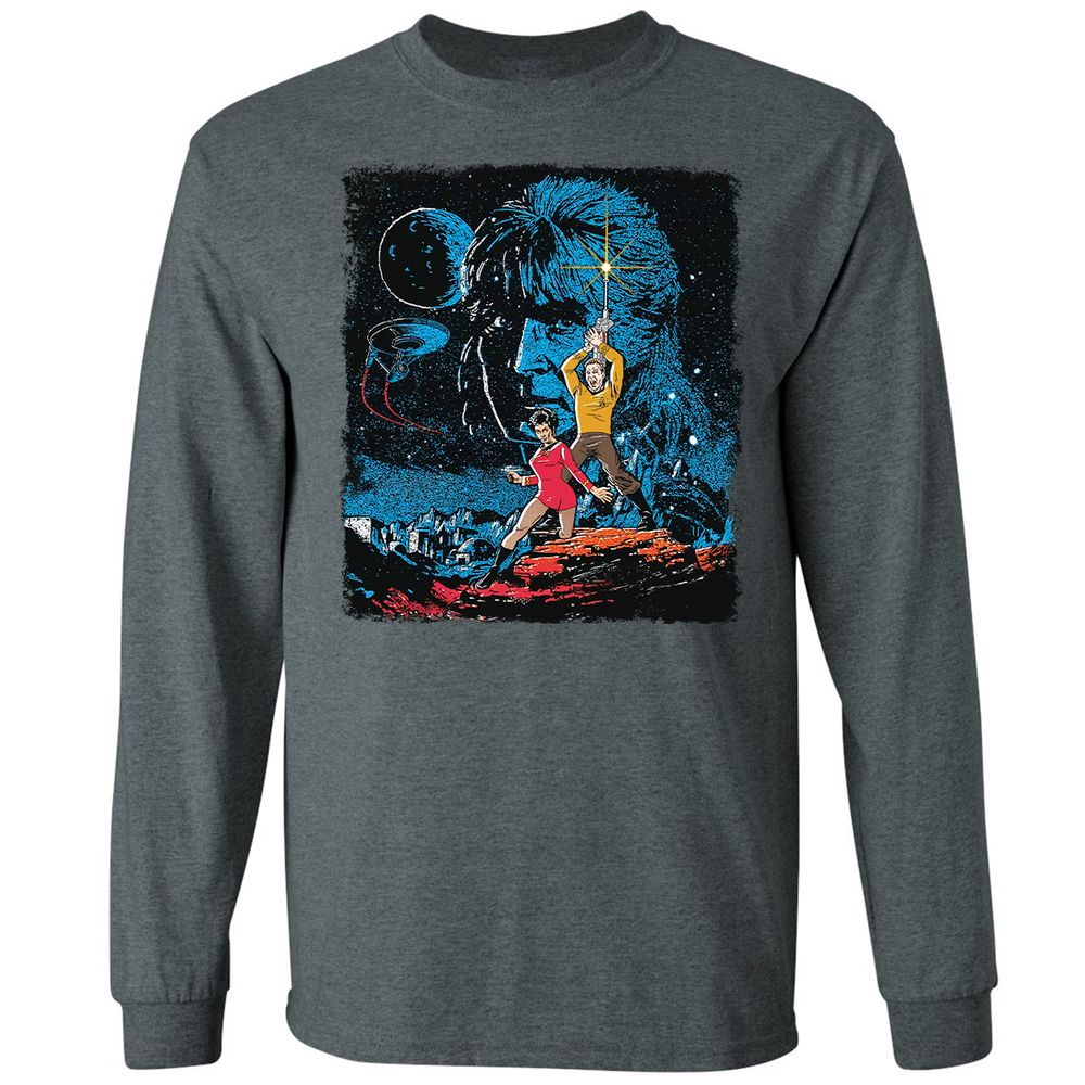 Long Sleeve T-Shirt - 1C7388D6 - Dark Heather - 15