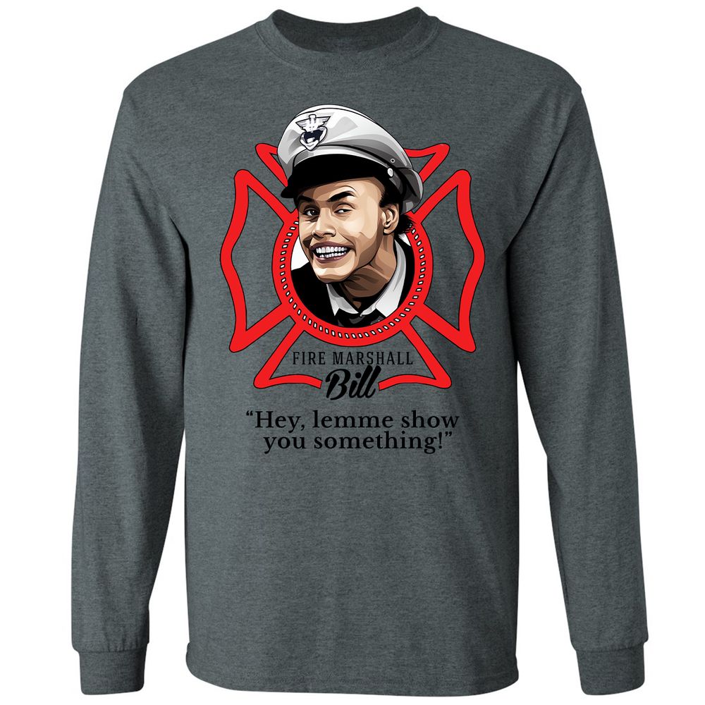 Long Sleeve T-Shirt - V8YX2CH4 - Dark Heather - 15