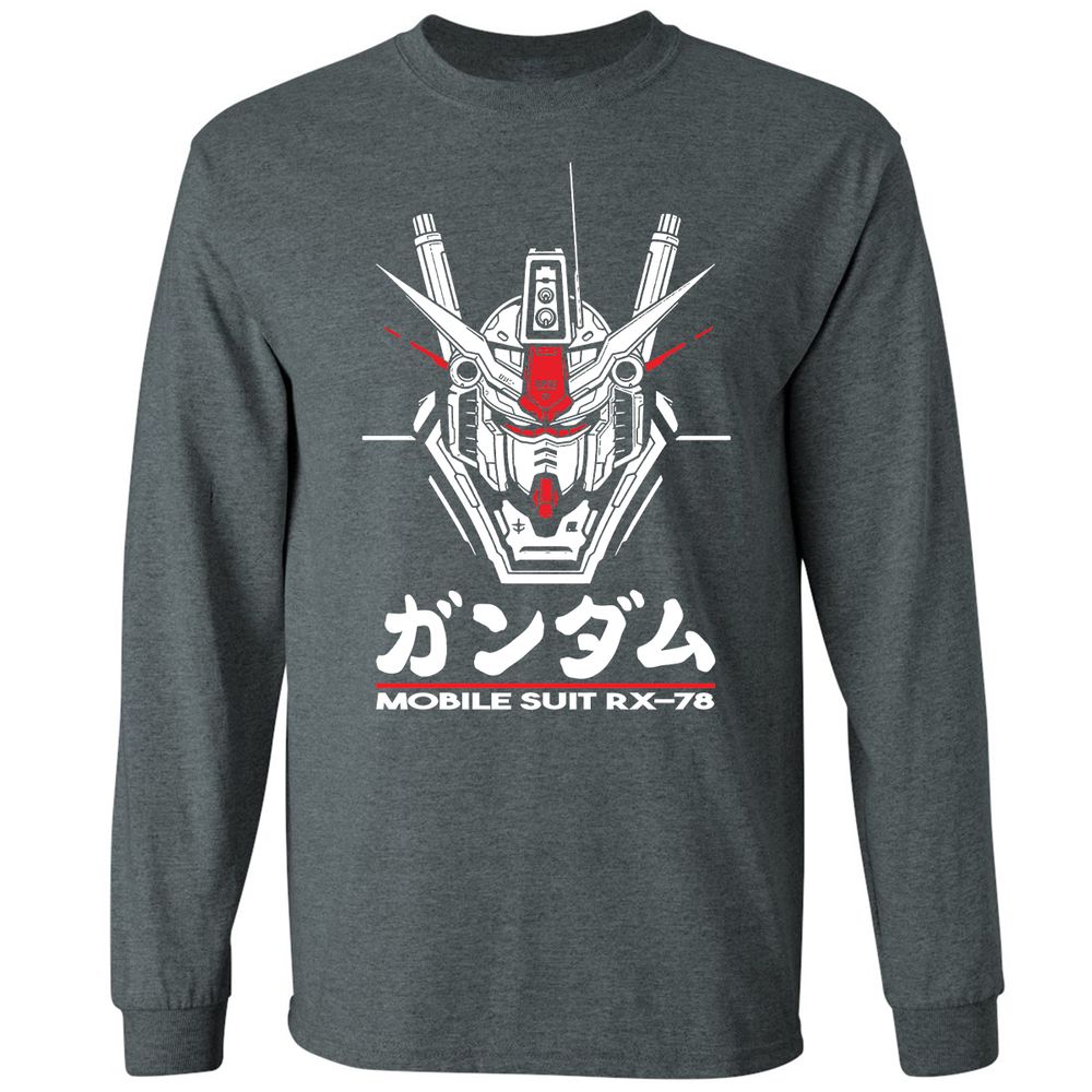 Long Sleeve T-Shirt - YD73WX58 - Dark Heather - 15