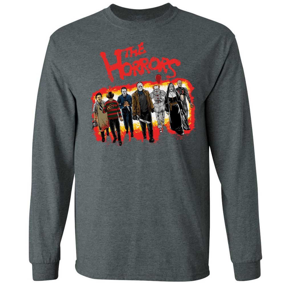 Long Sleeve T-Shirt - 98S7D8GK - Dark Heather - 15