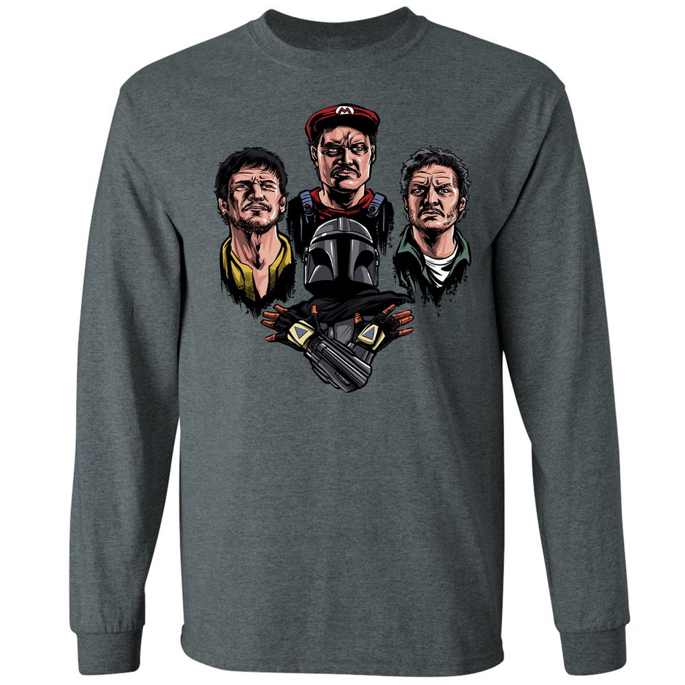Long Sleeve T-Shirt - HLE7SVH1 - Dark Heather - 15