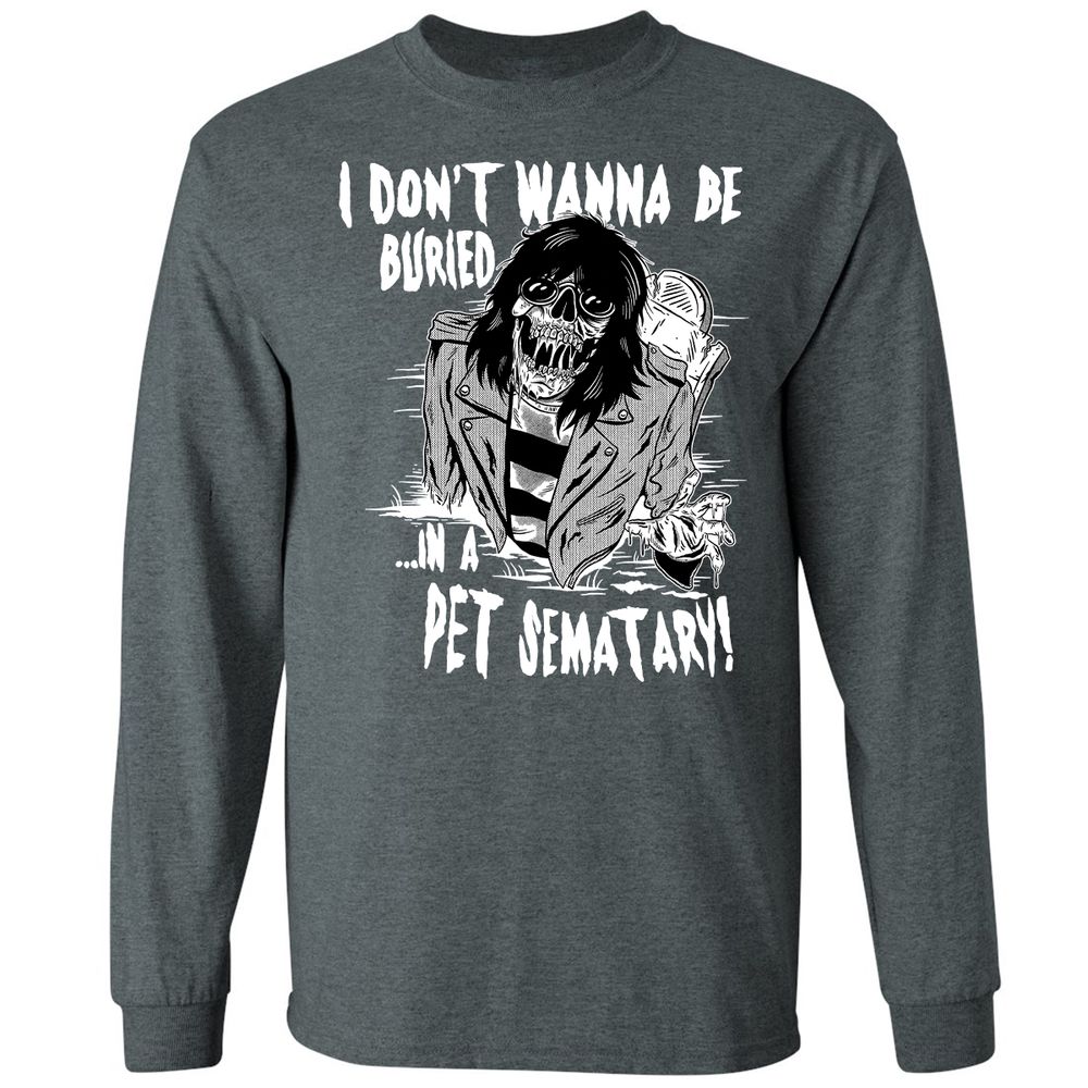 Long Sleeve T-Shirt - XJ6X8D3Z - Dark Heather - 15