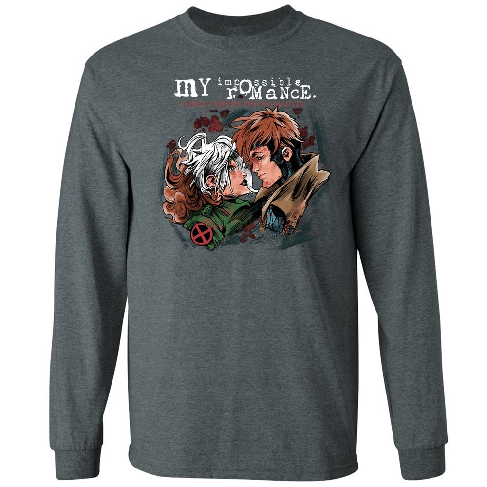 Long Sleeve T-Shirt - PSKEQJTZ - Dark Heather - 15