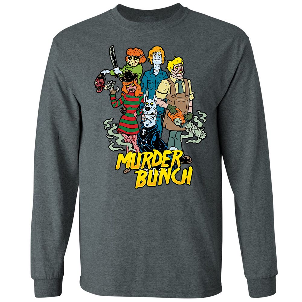 Long Sleeve T-Shirt - BZQJS7VG - Dark Heather - 15