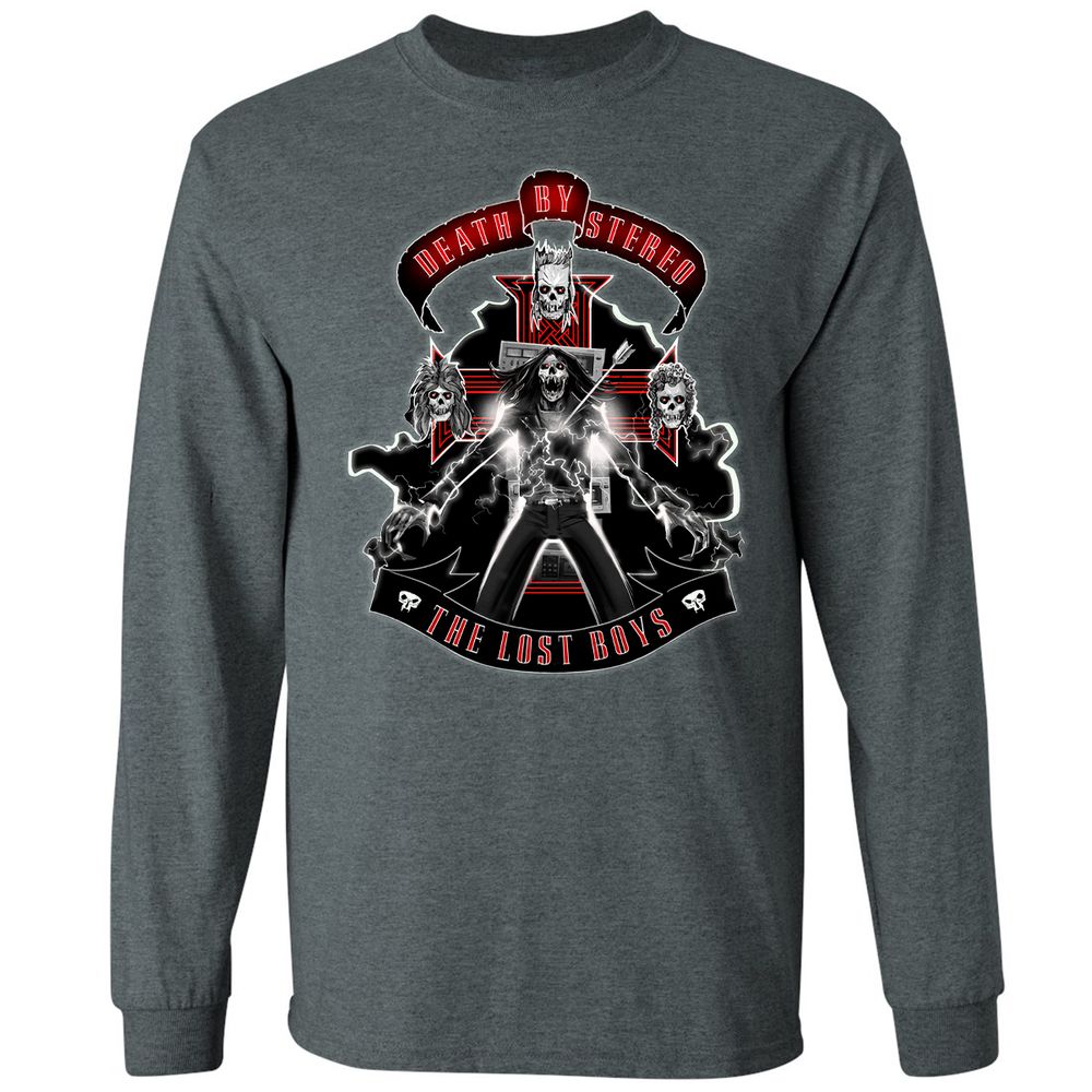 Long Sleeve T-Shirt - DLJYCZBD - Dark Heather - 15