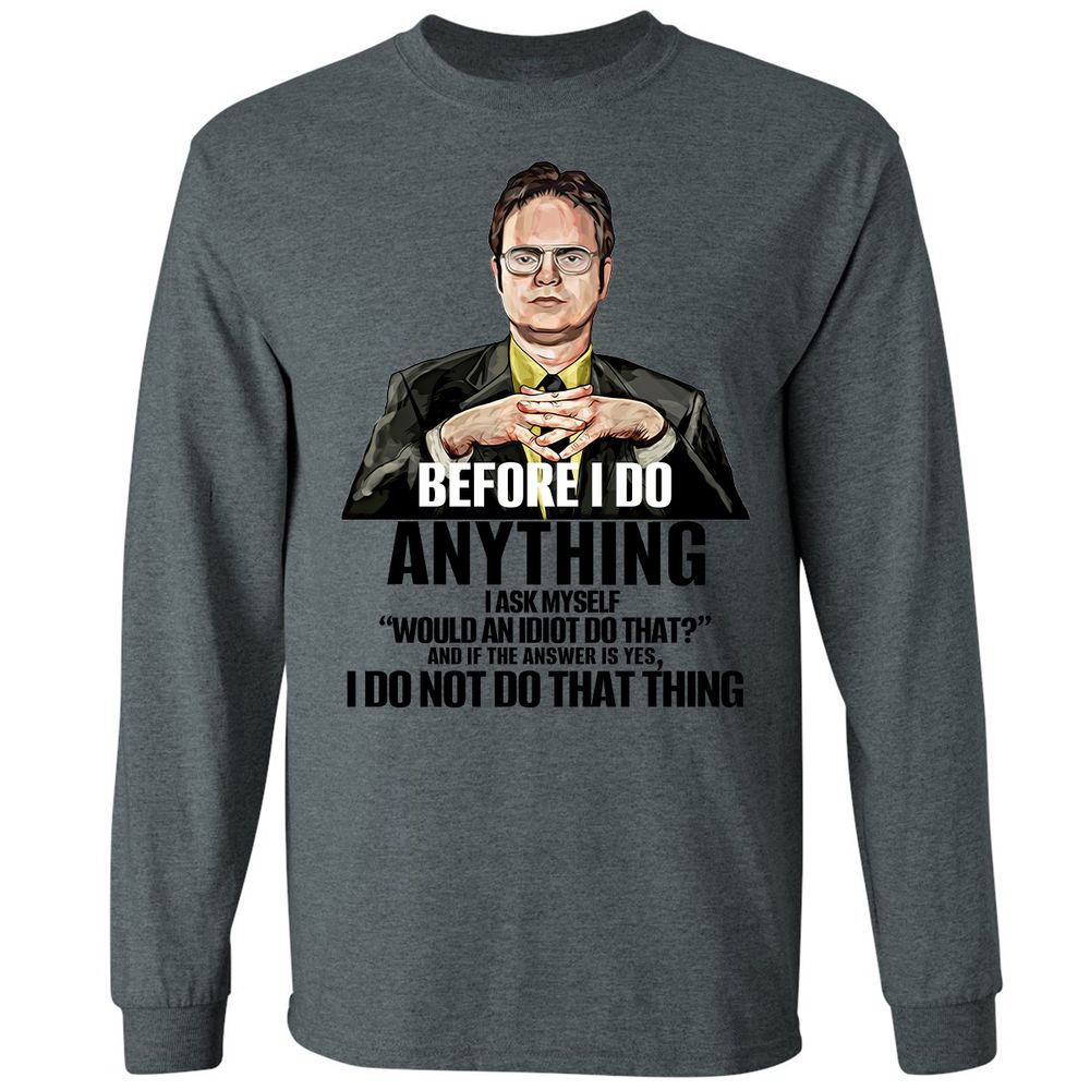 Long Sleeve T-Shirt - 785538UM - Dark Heather - 15