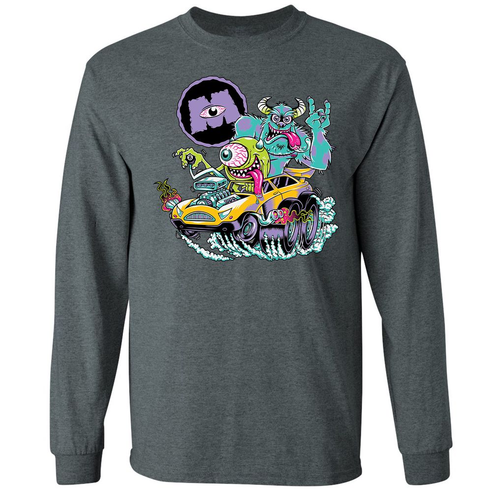 Long Sleeve T-Shirt - 3E1EECKB - Dark Heather - 15