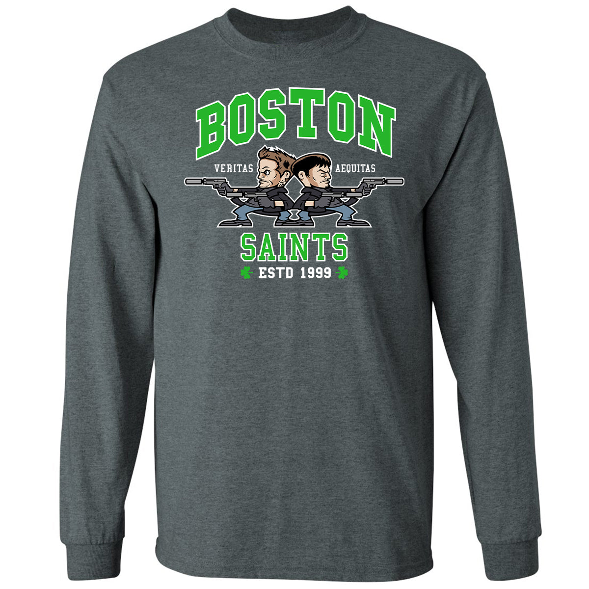 Long Sleeve T-Shirt - TJEX23S3 - Dark Heather - 15